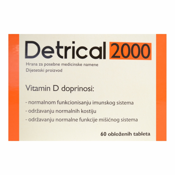 Detrical 2000, 60 tableta