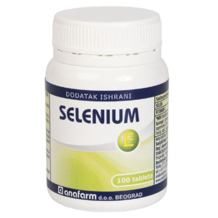 Selenium E, 100 tableta Anafarm