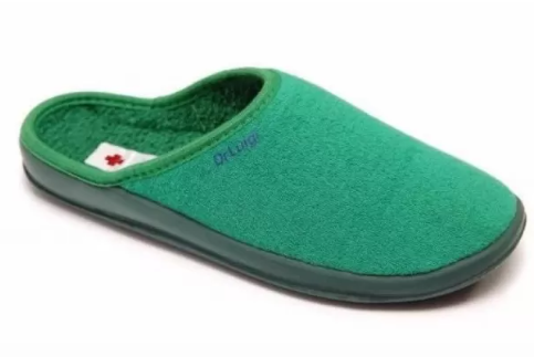 DrLuigi frotir papuče model 70 zelene, veličina 39