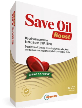 Save Oil® Boost, 30 kapsula