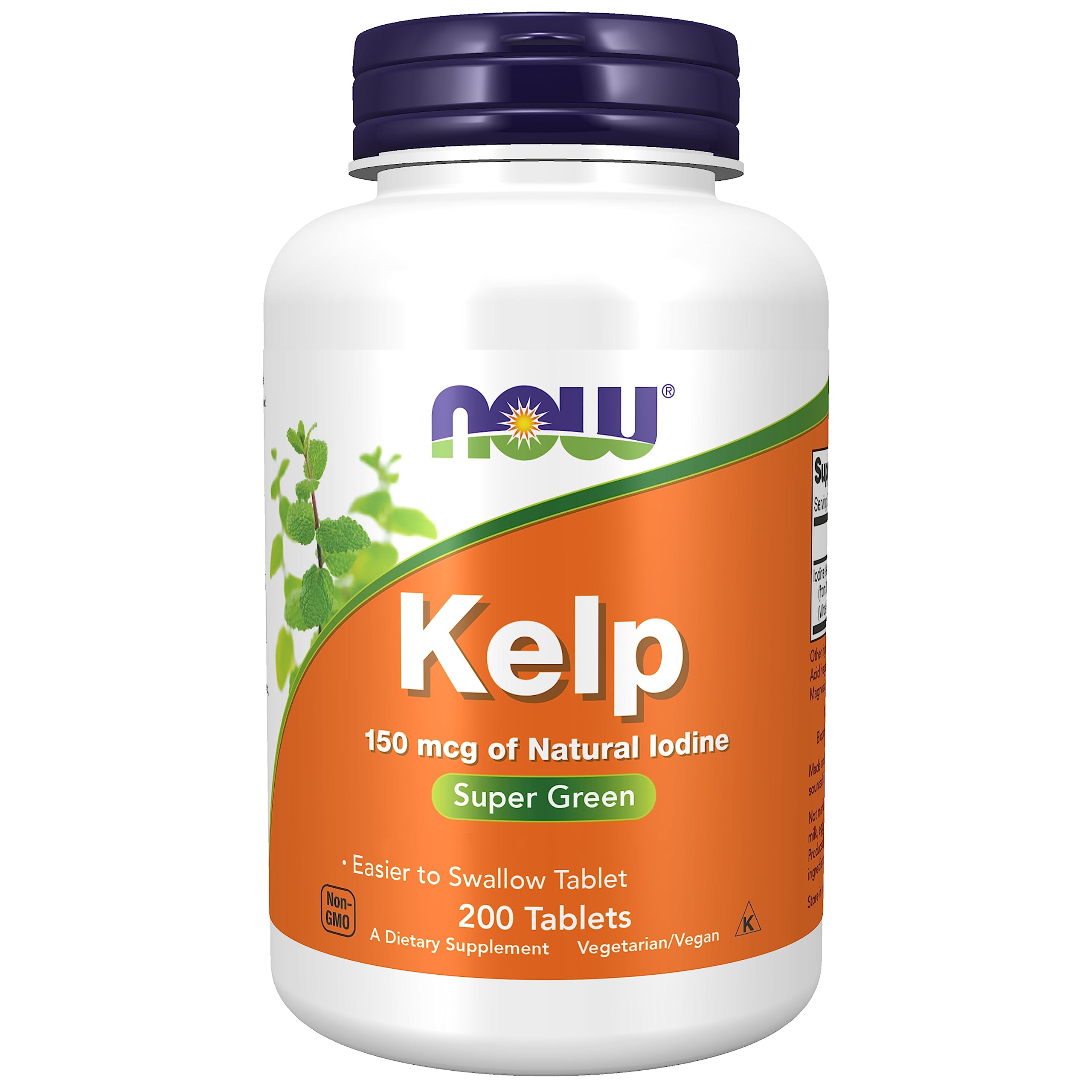 NOW- KELP 150 MCG 200 TABS