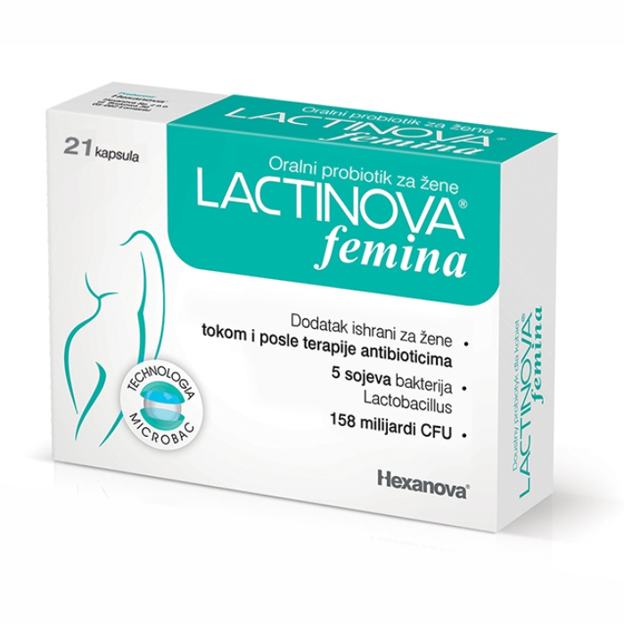 LACTINOVA Femina 21 kaps.