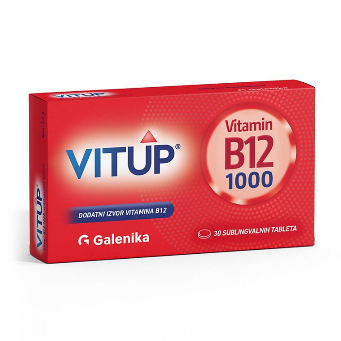 VITUP B12 1000MCG TBL A30