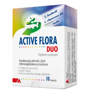 Active Flora Duo, 10 kapsula