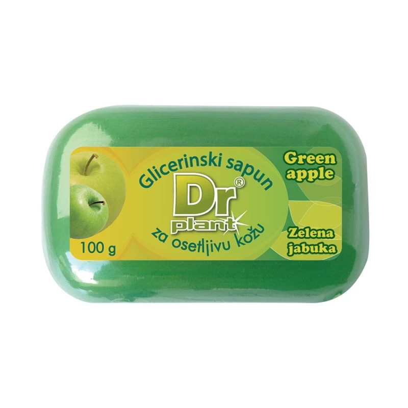 Dr PLANT glicerinski sapun 100g jabuka
