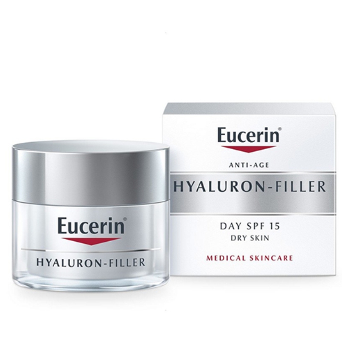 Eucerin Hyaluron-Filler dnevna krema za suvu kožu 50 ml -25%