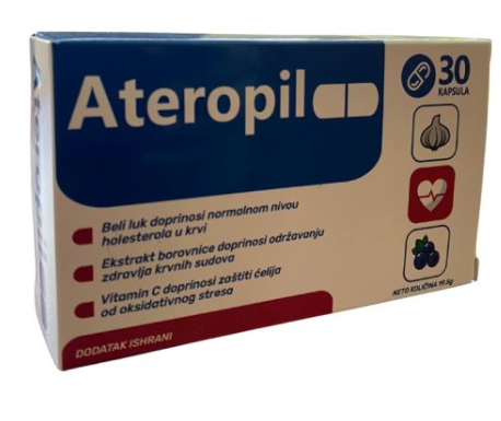 Ateropil, 30 kapsula