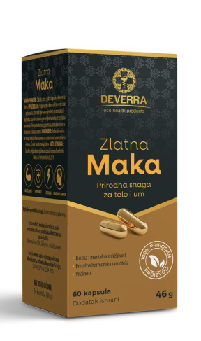 Deverra Zlatna maka caps.60