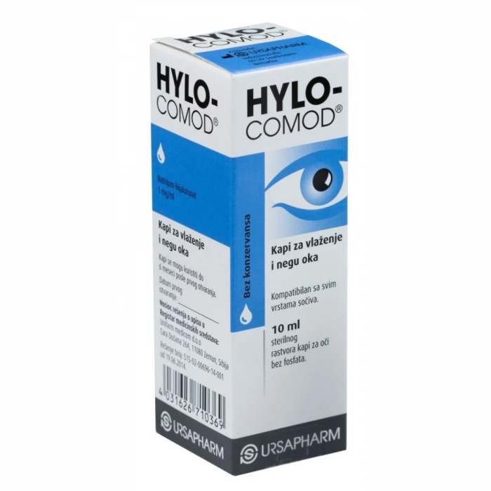 Hylo-comod kapi za oči, 10ml