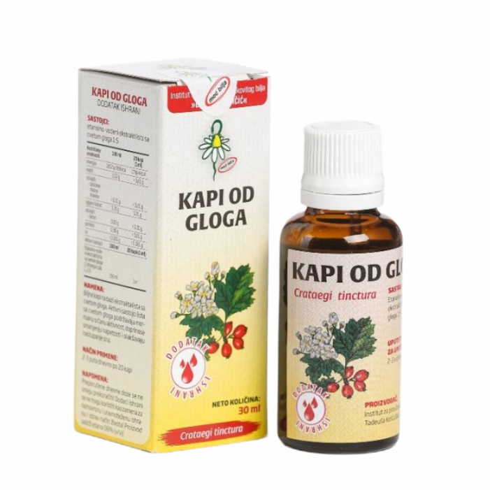PANČIĆ kapi GLOGA 30mL - Crataegi tinctura
