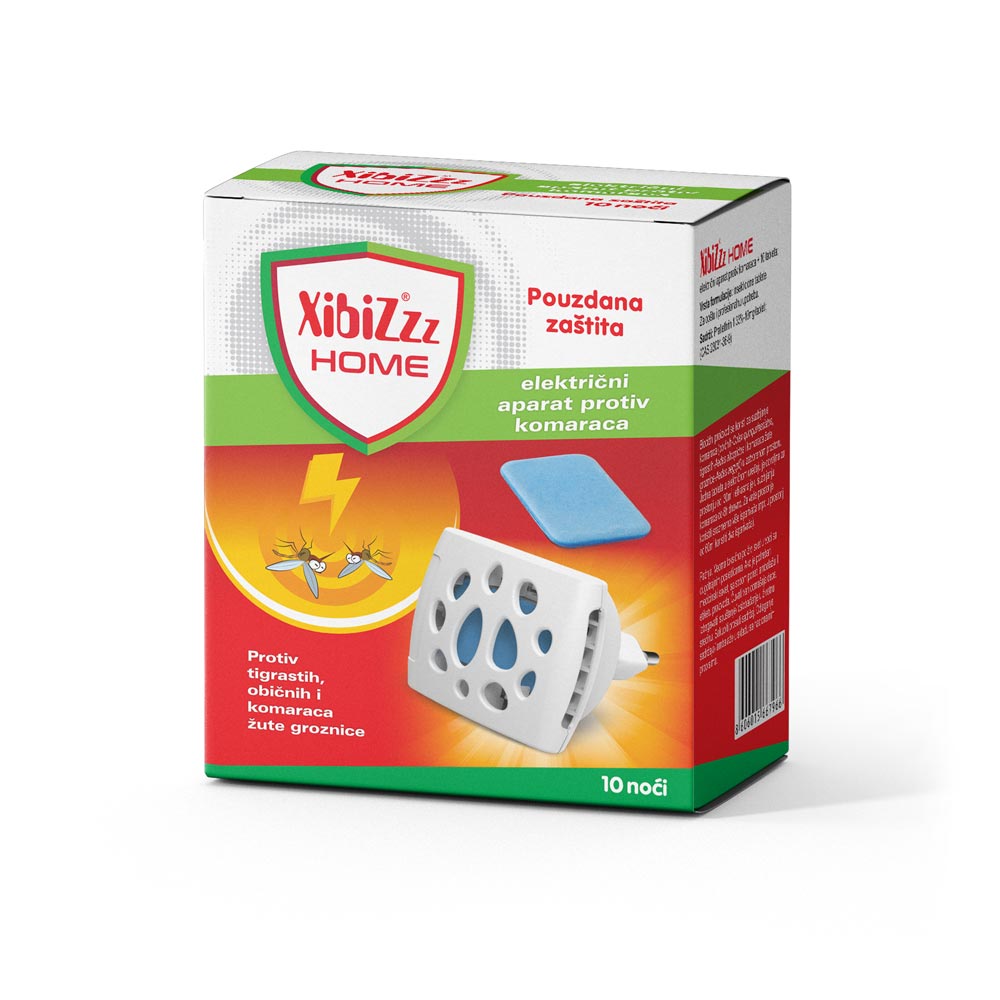 Xibiz home aparat za komarce +10tabl