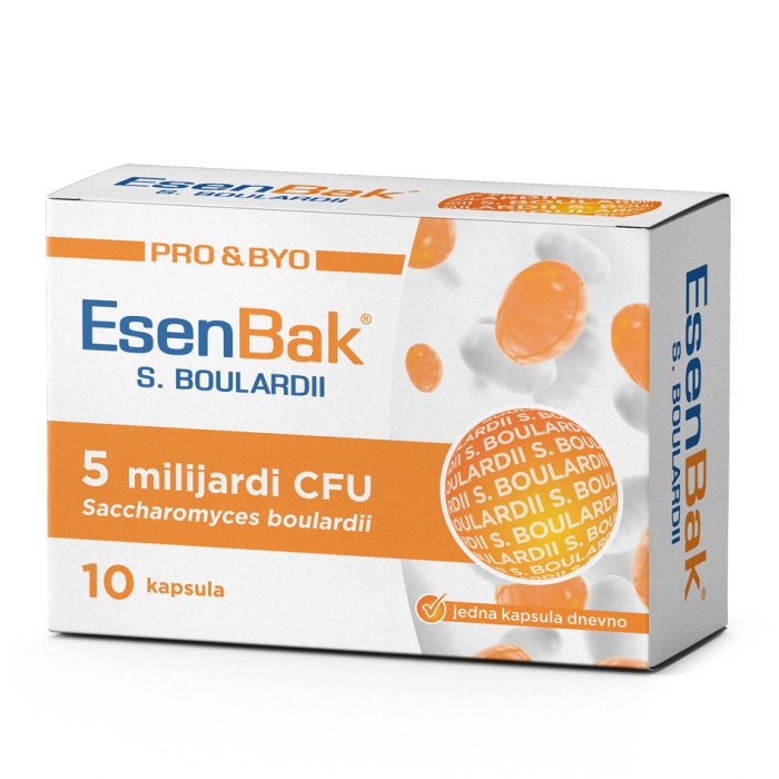 Esenbak Pro&Bio S. Boulardi 10 kapsula
