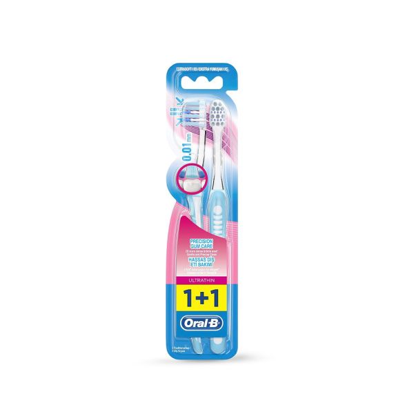 ORAL-B CETKICA ULTRATHIN PRECISION GUM CARE 1+1