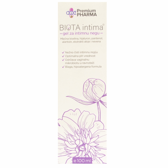 BIOTA intima gel, 100ml