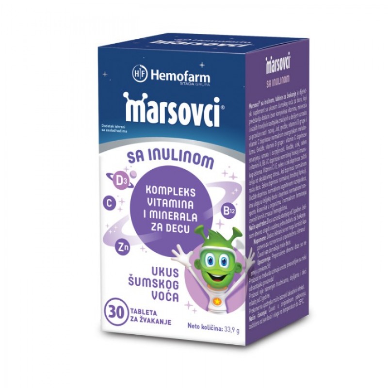 MARSOVCI sa prebiotikom tabl a30 5+1