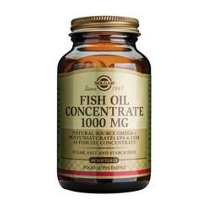 SOLGAR FISH OIL CONCENTRATE kaps. 60x1000mg