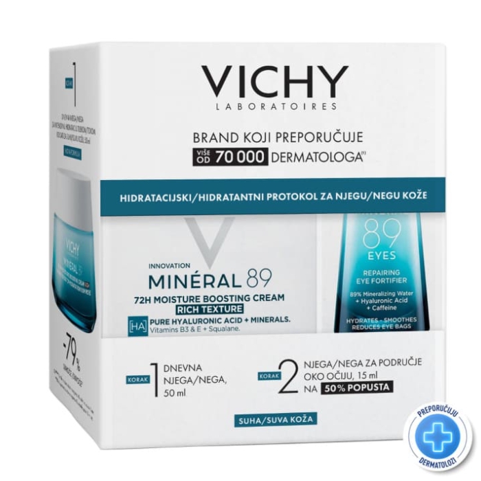 VICHY WINTER PRO M89 RICH 50 ML+EYES 15 ML 8200