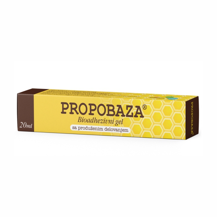 PROPOBAZA bioadhezivni gel 20mL Propolis