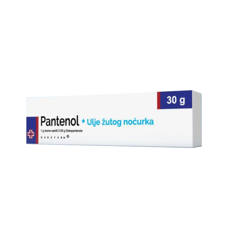 DUKA pantenol + ulje zutog nocurka krem 30g