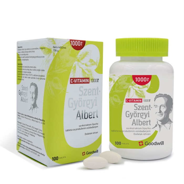 C-Vitamin 1000mg, 100 tableta Goodwill SZENT GYORGY ALBERT