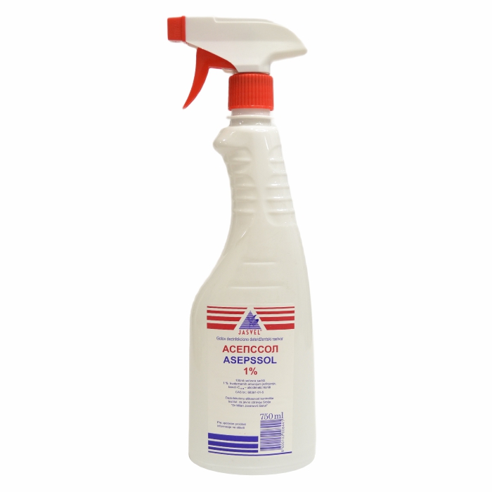 Asepsol Sol 1% 750 ml sa Pumpic