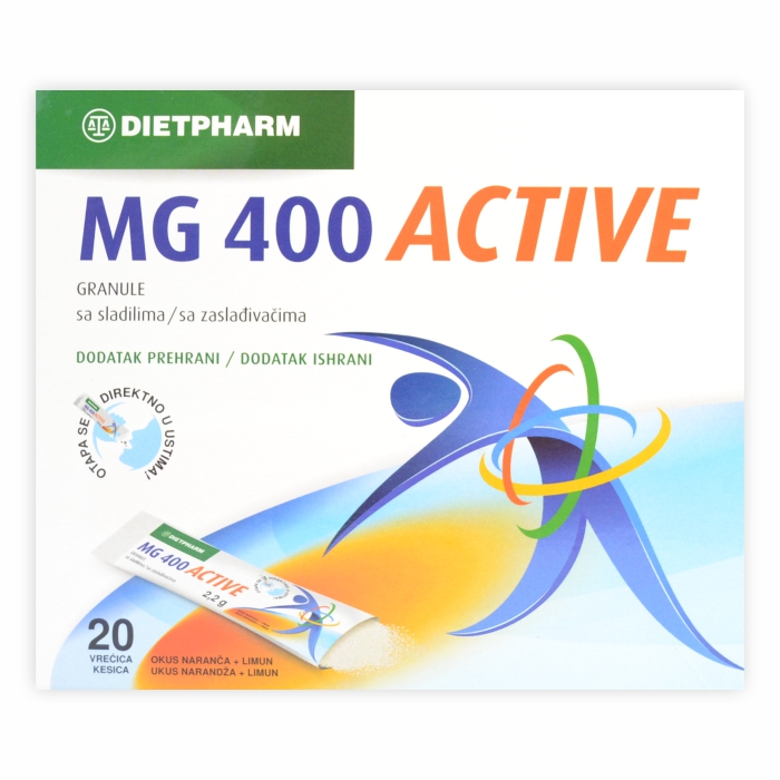 DIETPH.MG 400MG ACTIVE A20