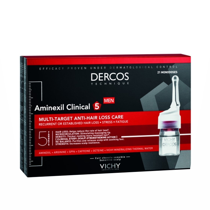 Vichy Dercos Aminexil Ampule Za Muskarce 21 ampule