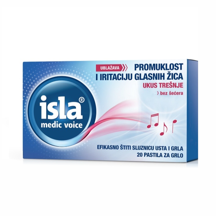 Isla Medic Voice, 20 pastila