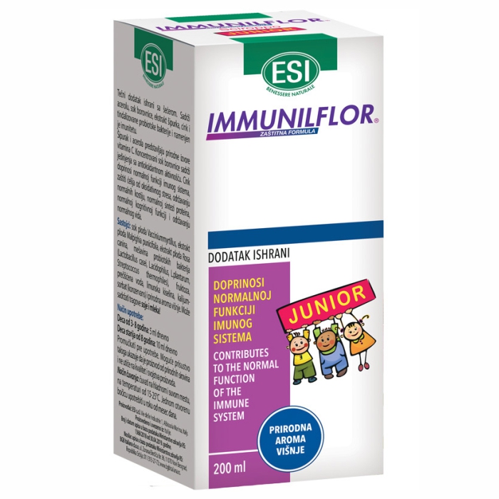ESI Immunilflor Junior sirup 200ml