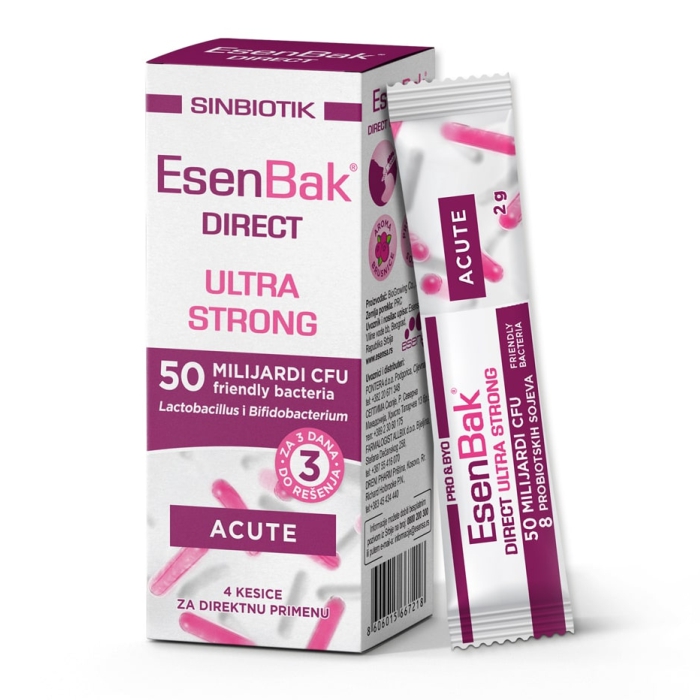 Esenbak Pro&Bio Direct Ultra Strong 4 kesice