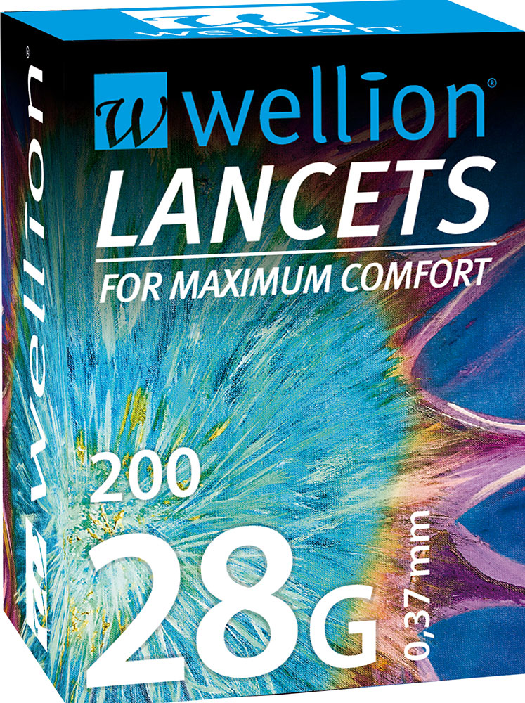 WELLION LANCETE 28G A200
