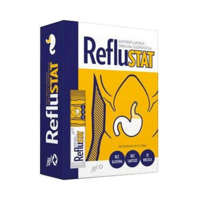 Reflustat oralna suspenzija, 20x10ml