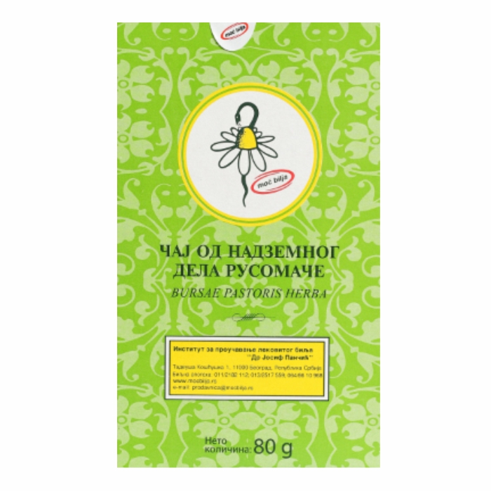 PANČIĆ čaj RUSOMAČA nadzemni deo 80g