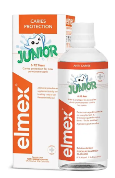 Elmex tecnost za usta junior, 400 ml