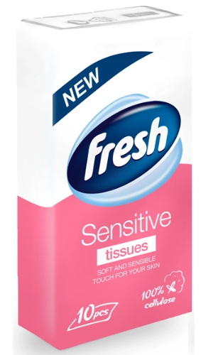Fresh papirne maramice Sensitive 10 komada, 1 komad