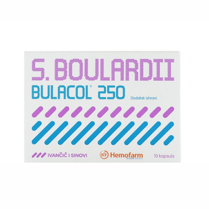 S. Boulardii Bulacol 250, 10 kapsula