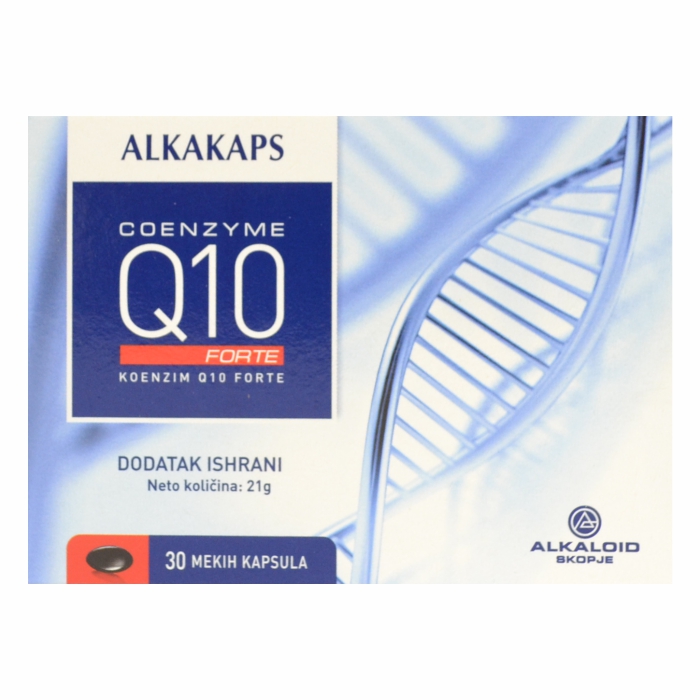 Alkakaps Coenzyme Q 10 Forte, 30 kapsula
