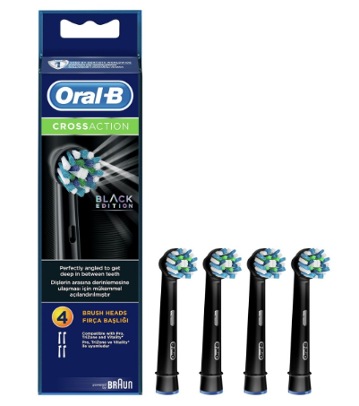Oral-B CrossAction zamenske glave za električnu četkicu, 4 komada