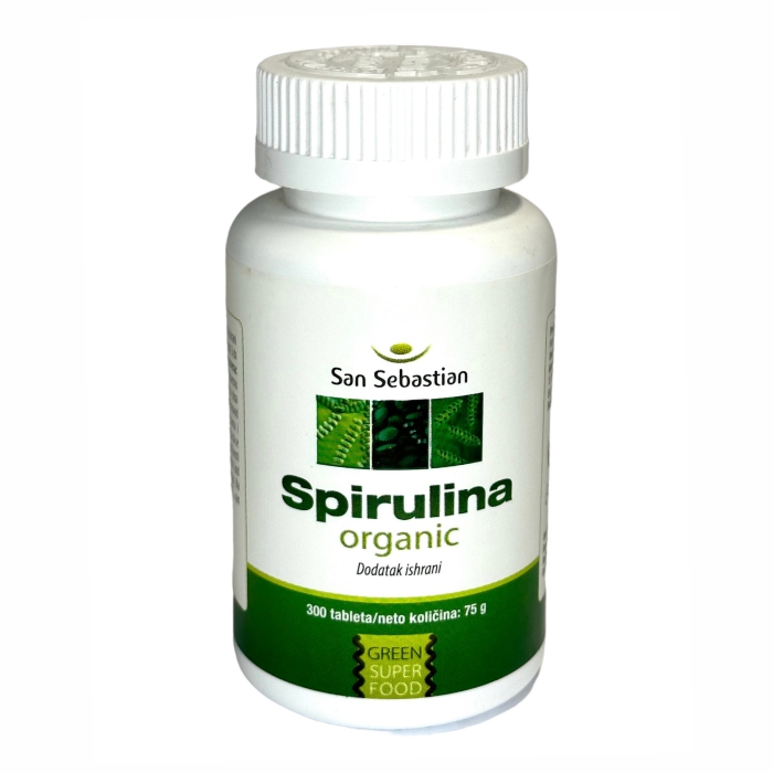 SPIRULINA SAN SEBA.TBL.300X75G