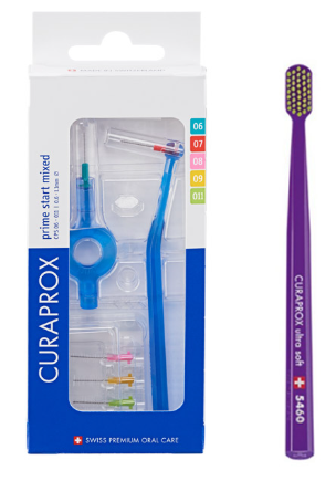 Curaprox Prime Mixed 5+ Ultra Soft Četkica Gratis