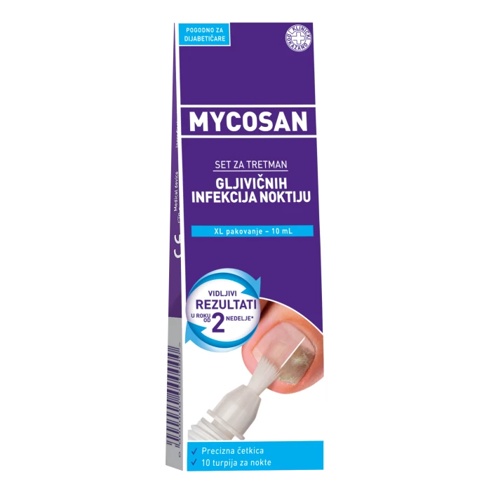 Mycosan set XL (serum 10ml+10 turpija)