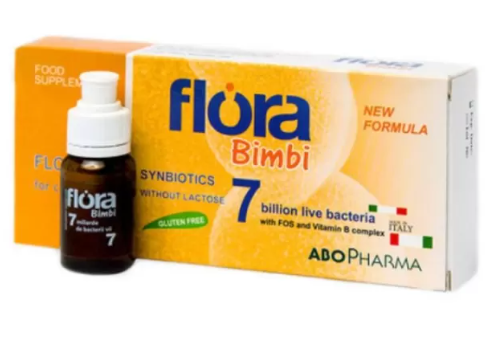 Aboflora 7 suspenzija, 6 × 10 ml