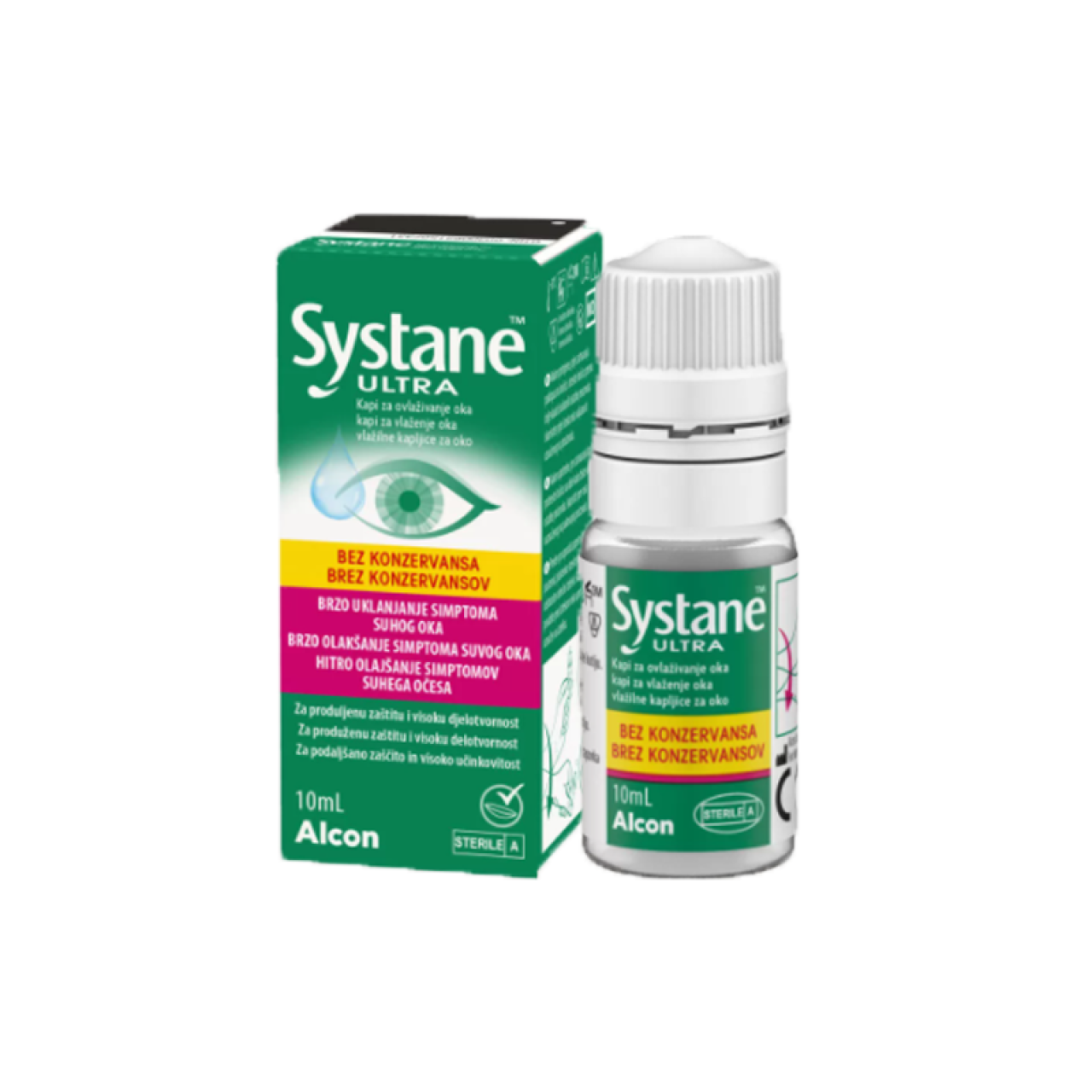 Systane Ultra preservative free kapi za oci, 10ml