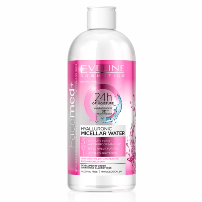Eveline FACEMED HYALL Micelar water 400ml
