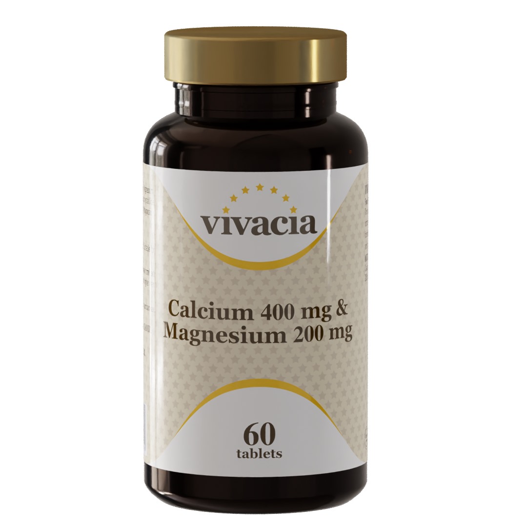 VIVACIA Calcium 400mg, Magnesium 200mg 60 tableta 