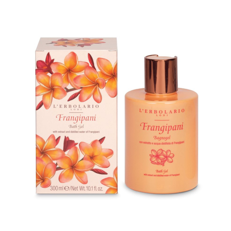 Lerbolario frangipani bath gel 300mp