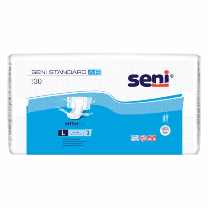 Seni Standard Air, L (3) pelene, 30 kom.