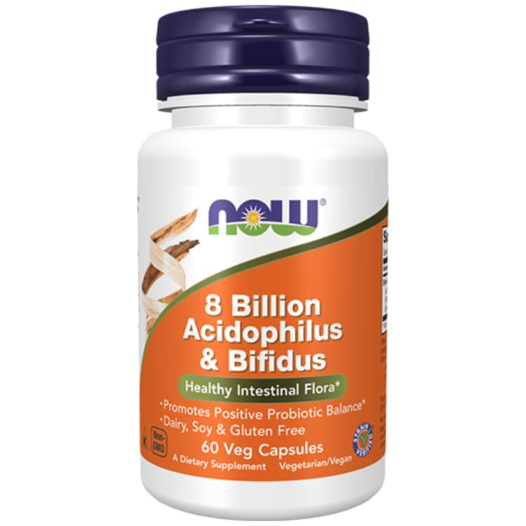 NOW-Acidoph.bifidus 8 billion a60