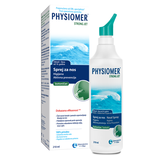 Physiomer® Strong Jet sprej, 210ml