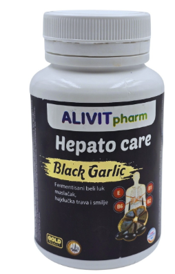 Black Garlic Hepato Care, 90 kapsula